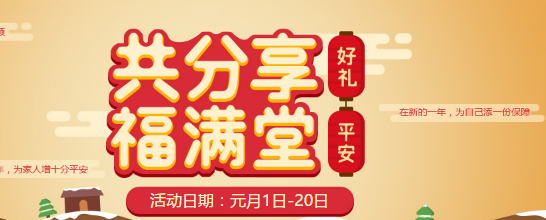 希财保险2017元旦活动