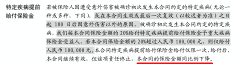 福佑安康轻疾理赔减保额